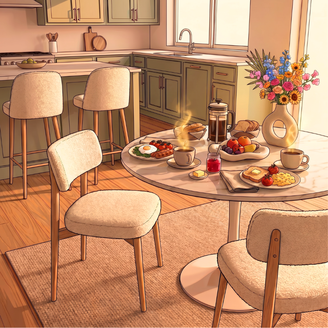 Ici ton petit déjeuner...